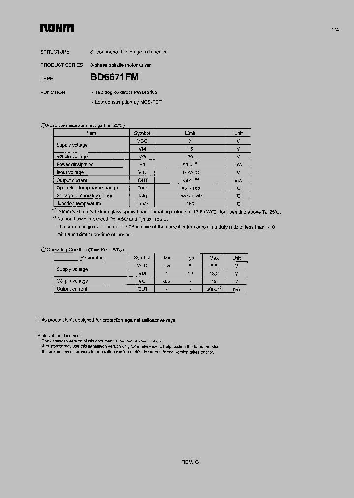 BD6671FM_933399.PDF Datasheet