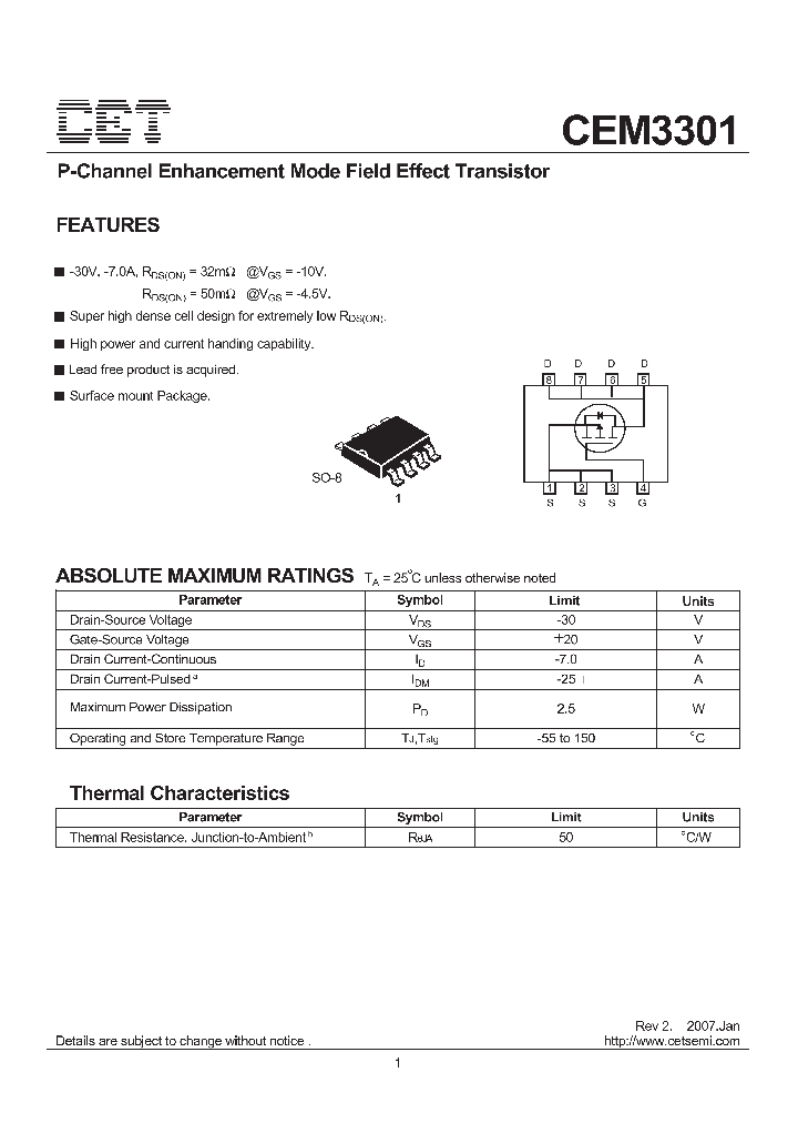 CEM3301_744275.PDF Datasheet