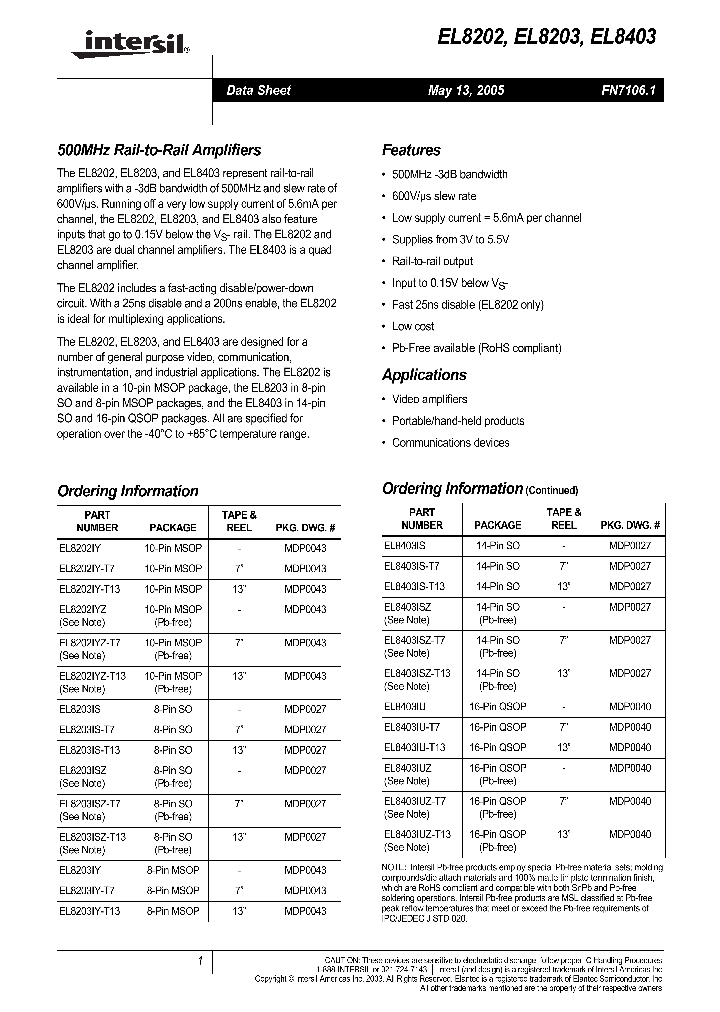 EL8403IS_717885.PDF Datasheet