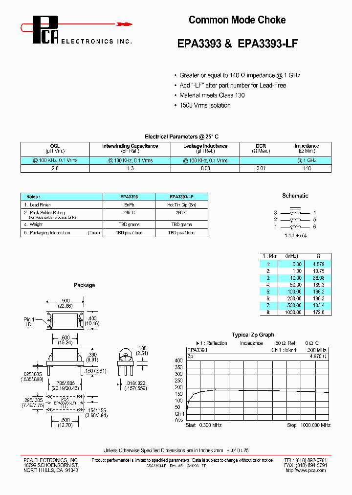 EPA3393_711854.PDF Datasheet