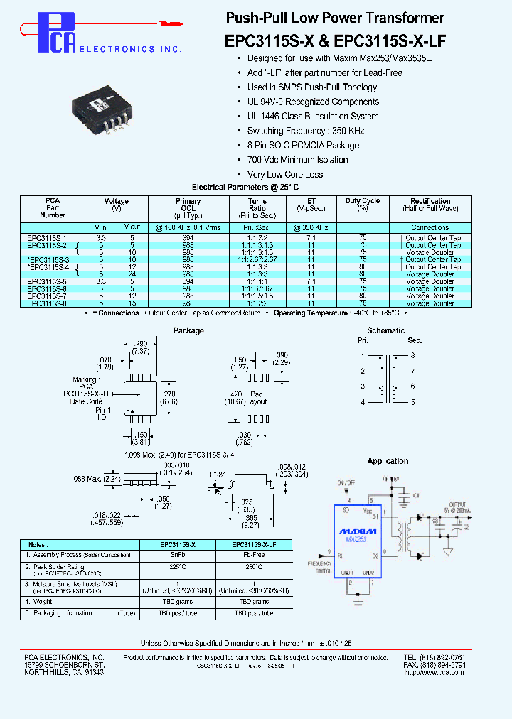 EPC3115S-2_686002.PDF Datasheet