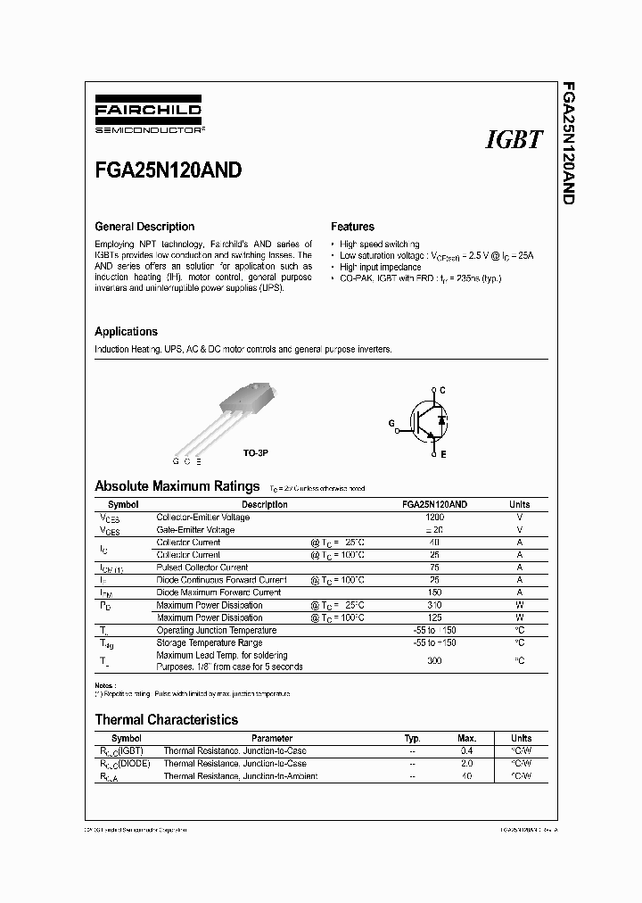 FGA25N120AND_885340.PDF Datasheet