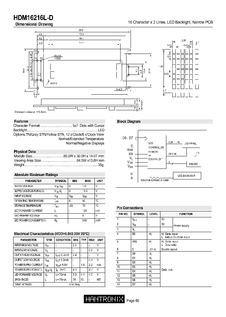 HDM16216L-D_688241.PDF Datasheet