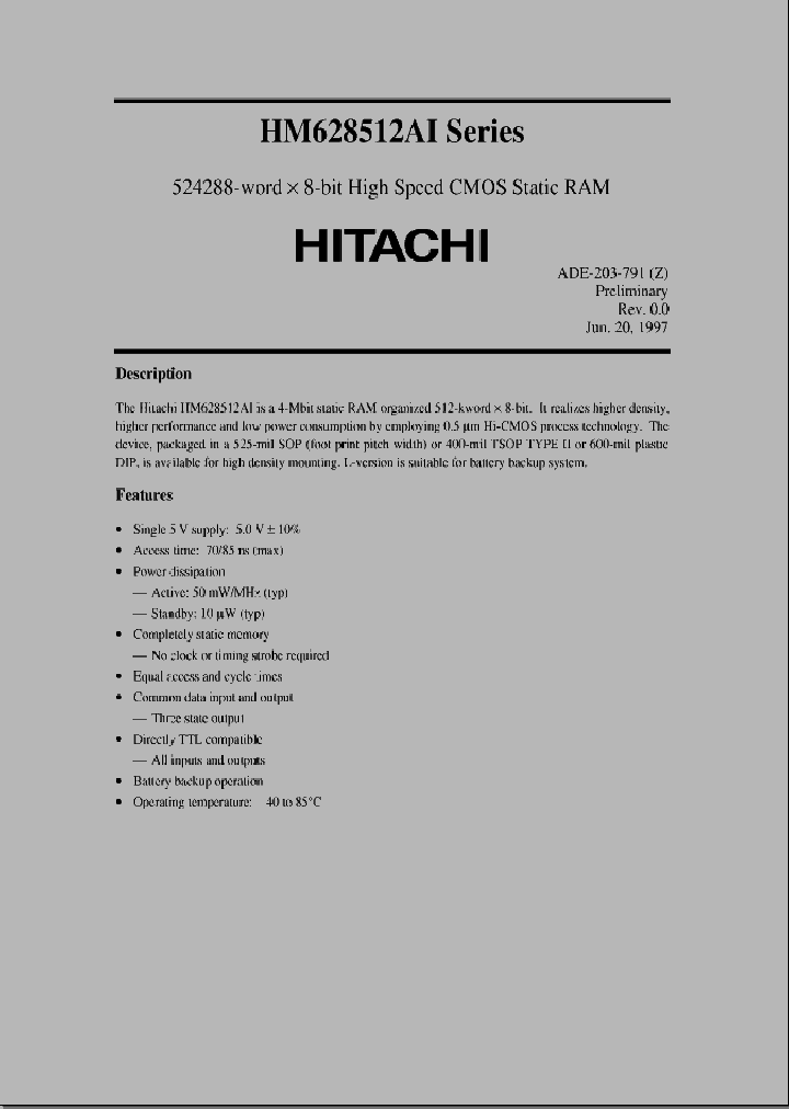 HM628512ALTTI_828646.PDF Datasheet