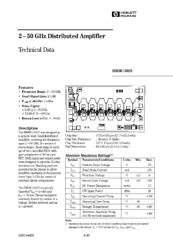 HMMC-5025_611984.PDF Datasheet