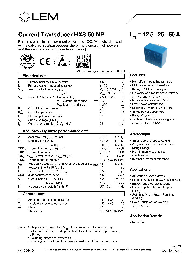 HXS50-NP_701114.PDF Datasheet