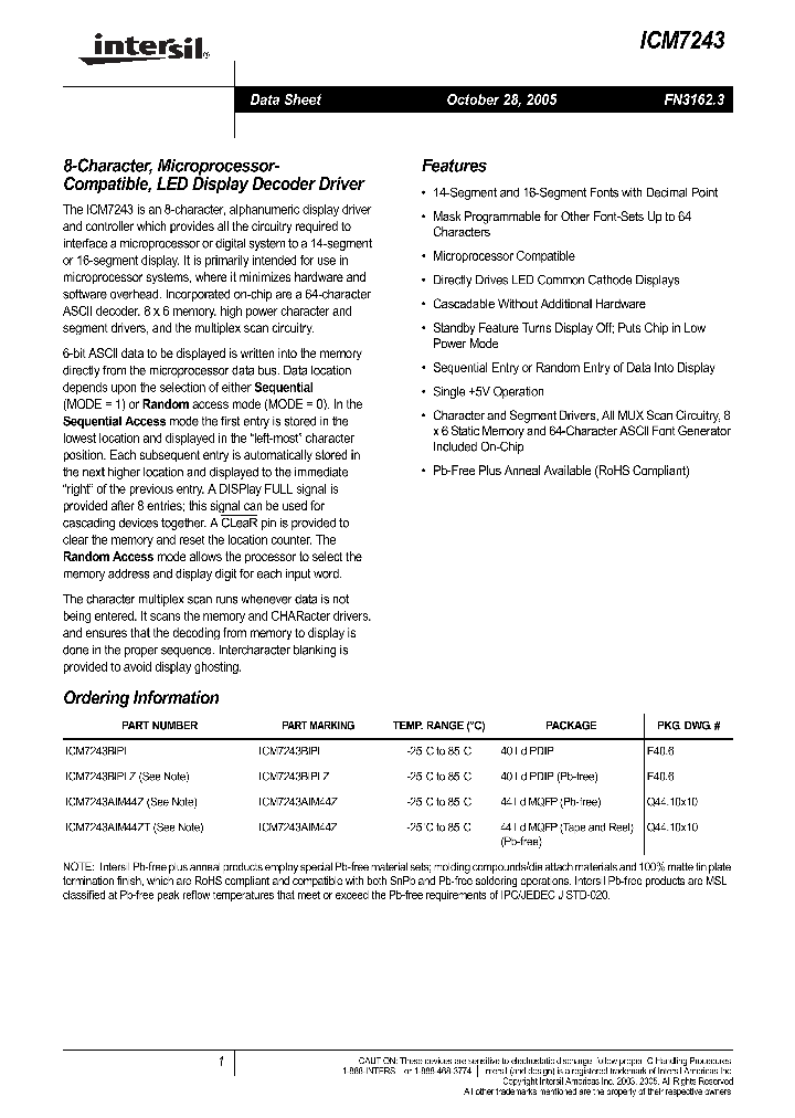 ICM7243AIM44Z_729931.PDF Datasheet