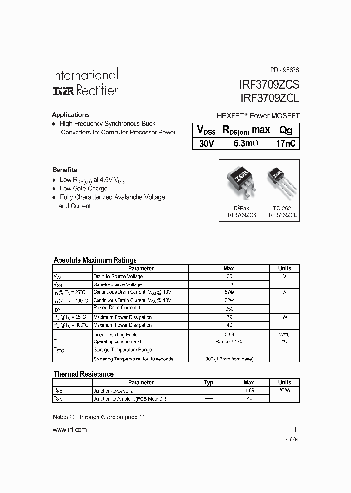 IRF3709ZCL_756774.PDF Datasheet