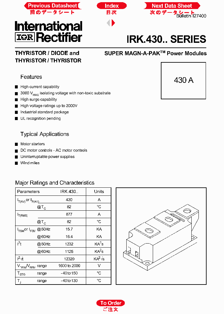 IRK430_711458.PDF Datasheet