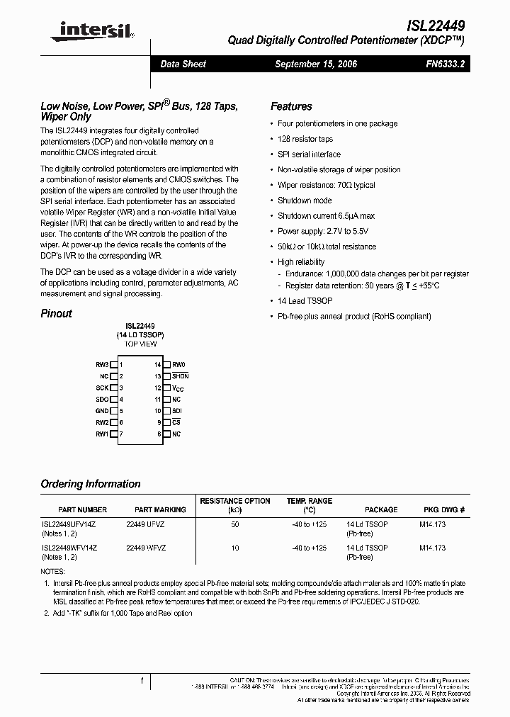 ISL22449WFV14Z_711427.PDF Datasheet