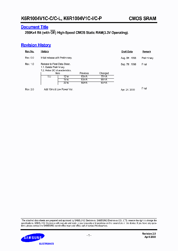 K6R1004V1C-C_905401.PDF Datasheet