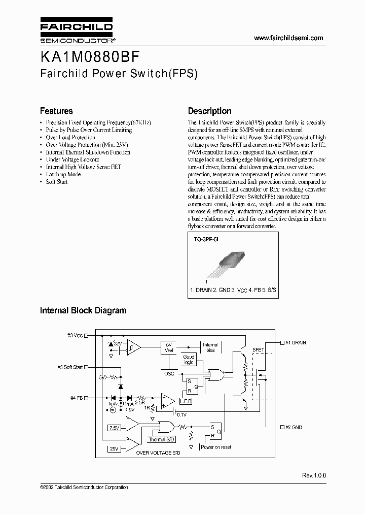 KA1M0880BF_942867.PDF Datasheet