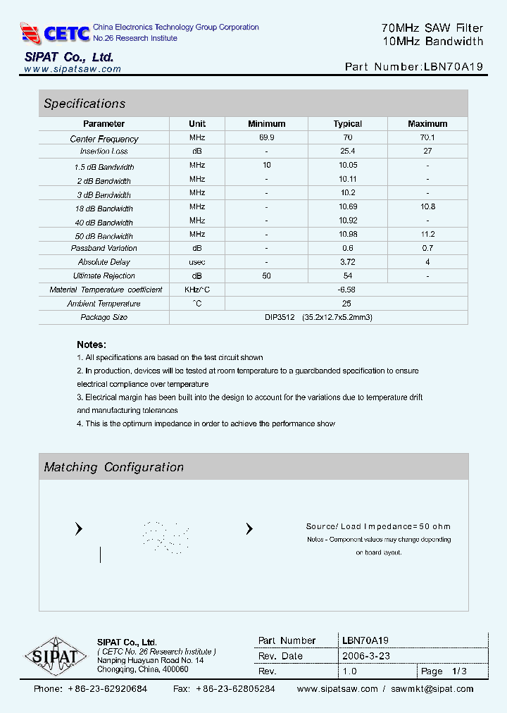 LBN70A19_669452.PDF Datasheet