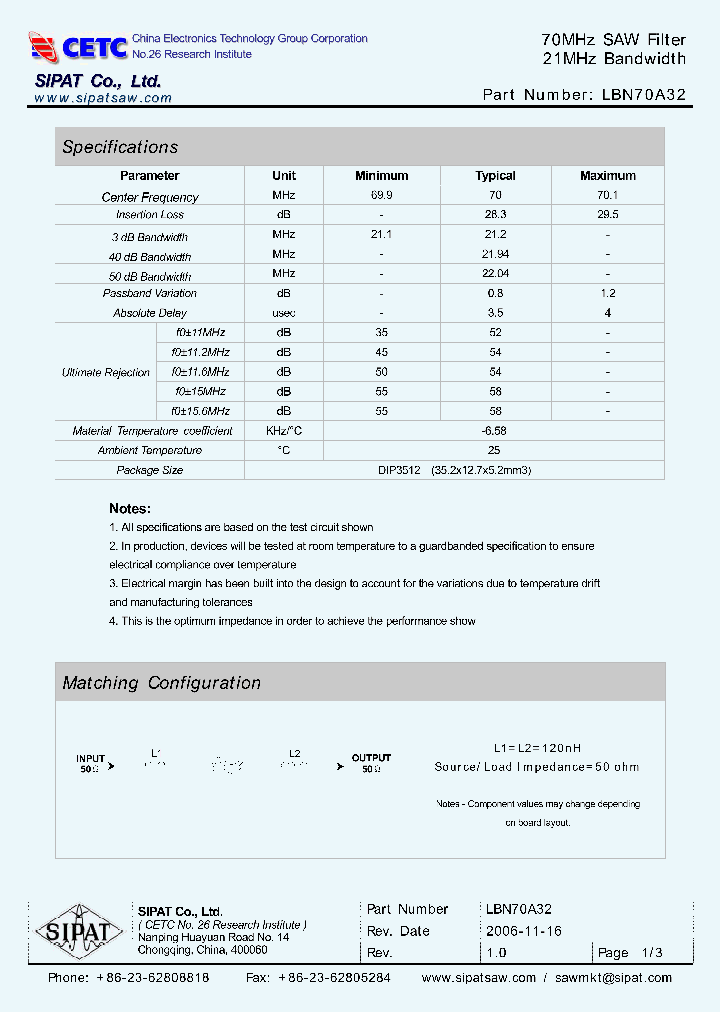 LBN70A32_669426.PDF Datasheet