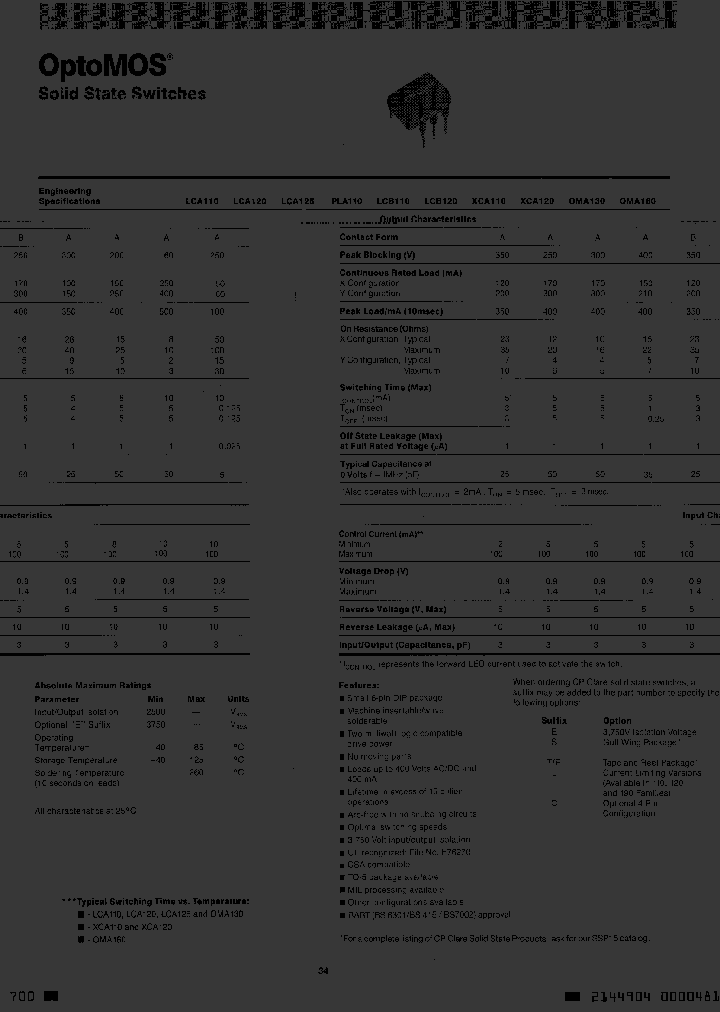 LCA120E_910375.PDF Datasheet