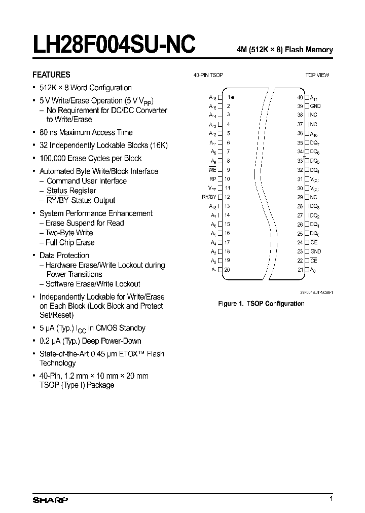 LH28F004SU-NC_819134.PDF Datasheet