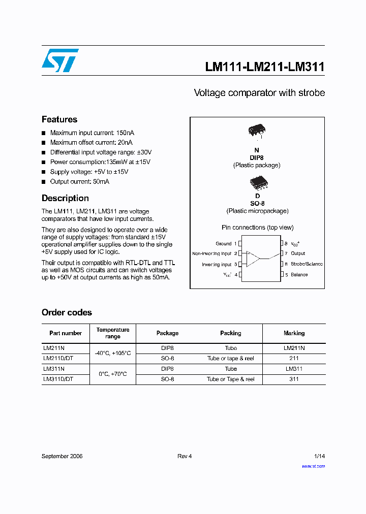 LM211_610320.PDF Datasheet