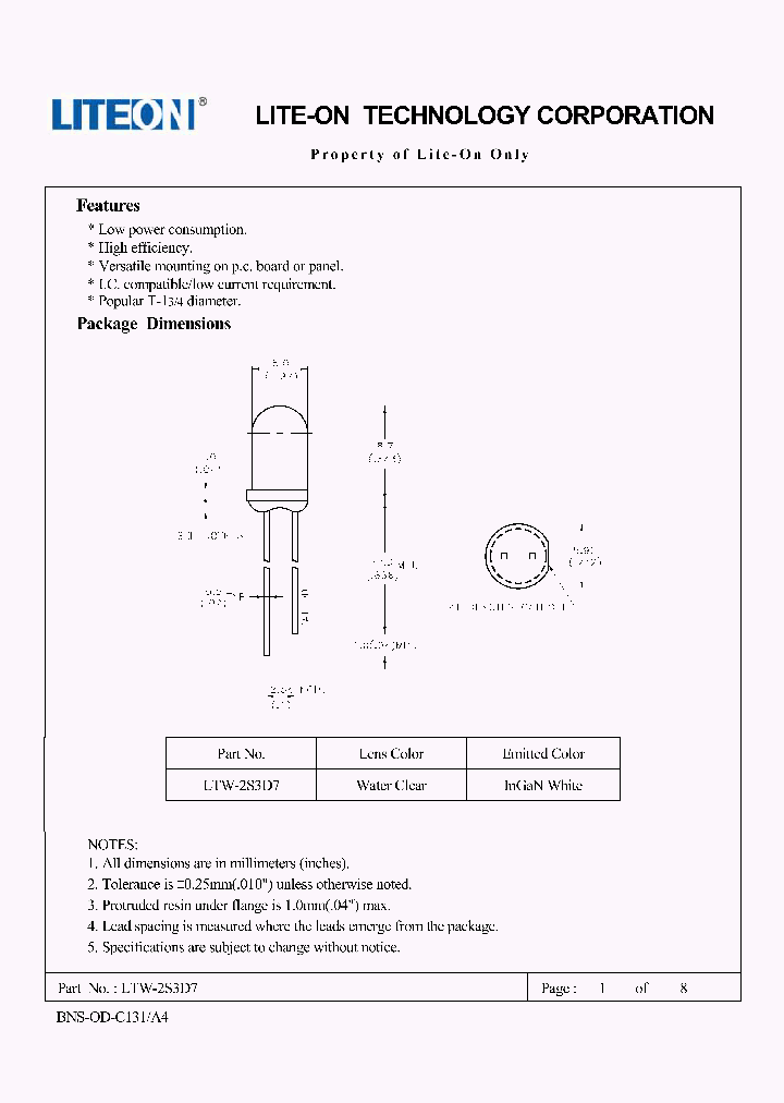 LTW-2S3D7_769255.PDF Datasheet