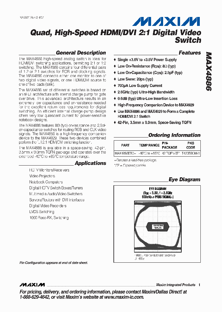 MAX4886_931289.PDF Datasheet