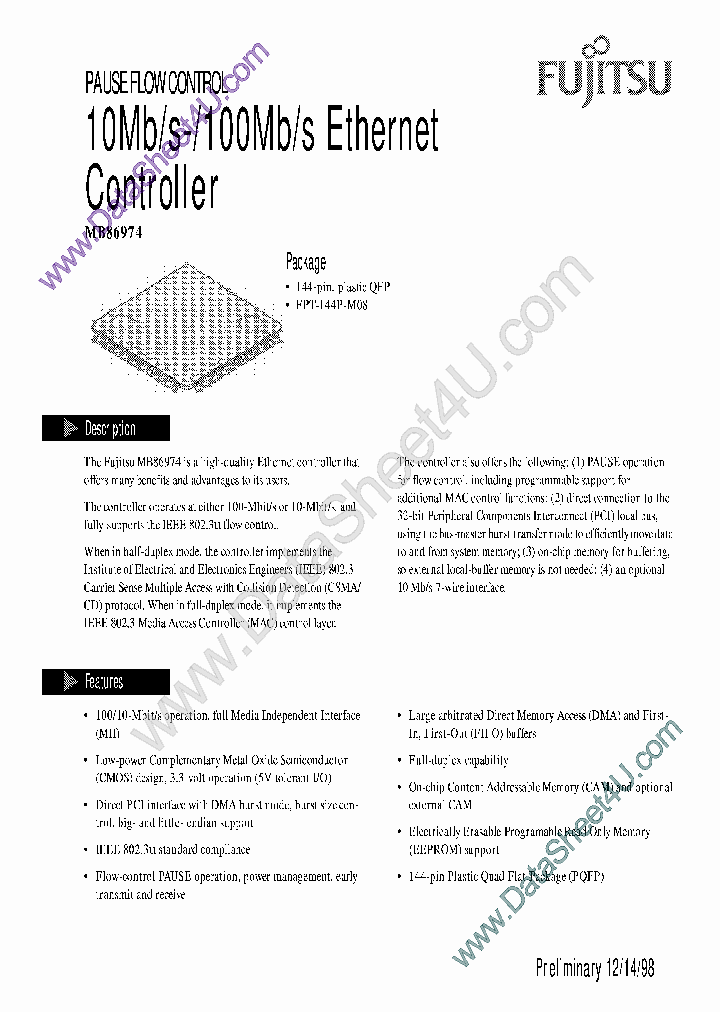 MB86974_911266.PDF Datasheet