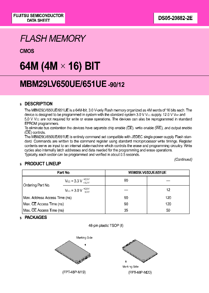 MBM29LV650UE-90_827233.PDF Datasheet