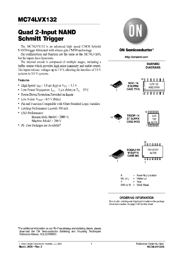 MC74LVX132_700093.PDF Datasheet