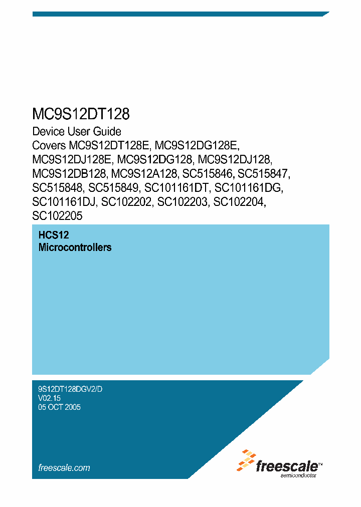 MC9S12DG128_840521.PDF Datasheet