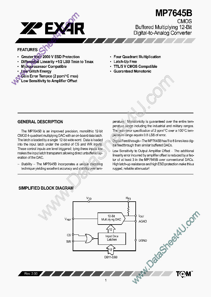 MP7645B_958929.PDF Datasheet