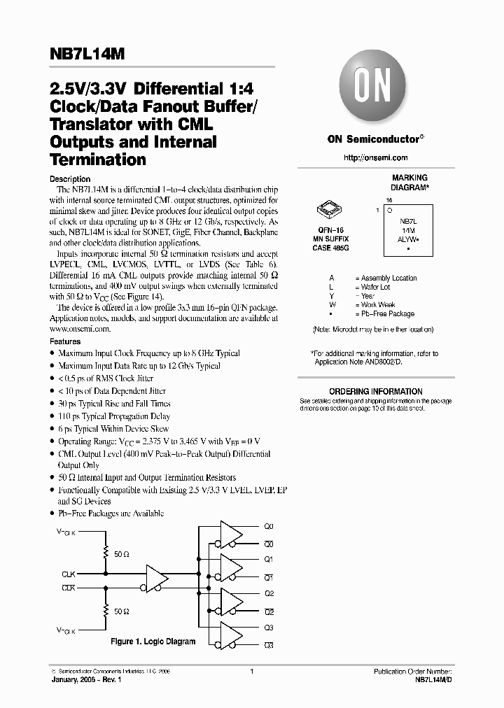 NB7L14M_755719.PDF Datasheet