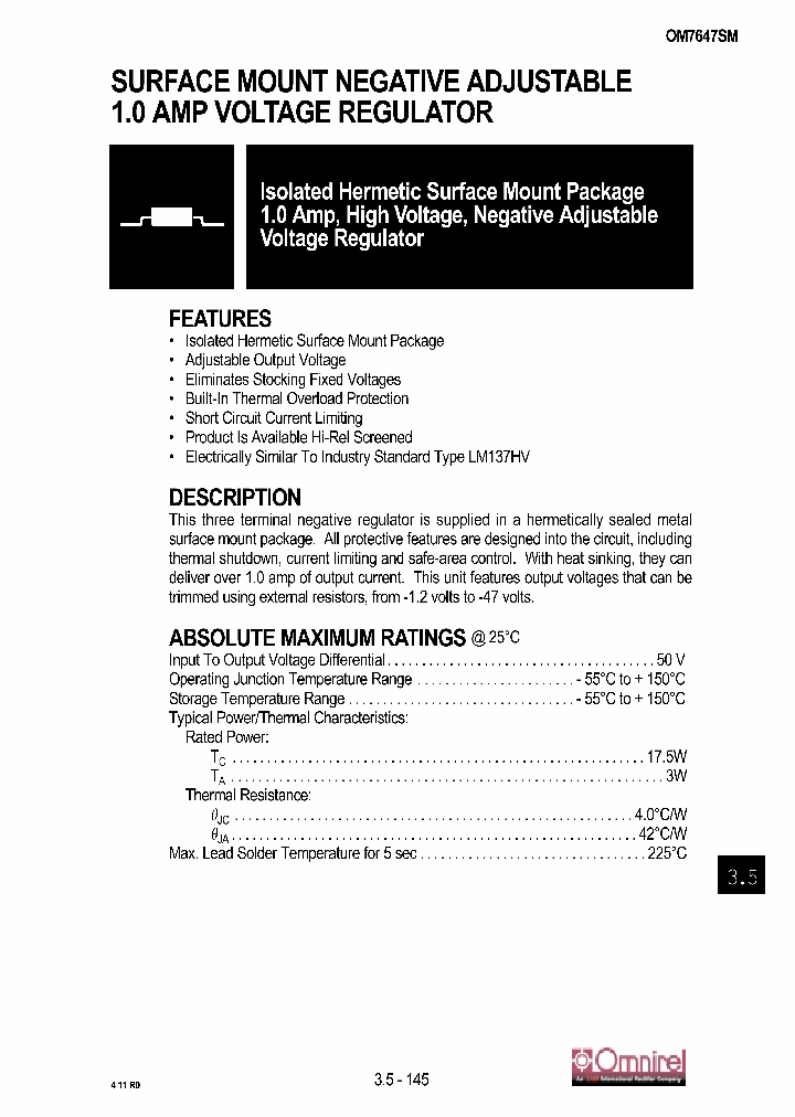 OM7647SM_1013208.PDF Datasheet