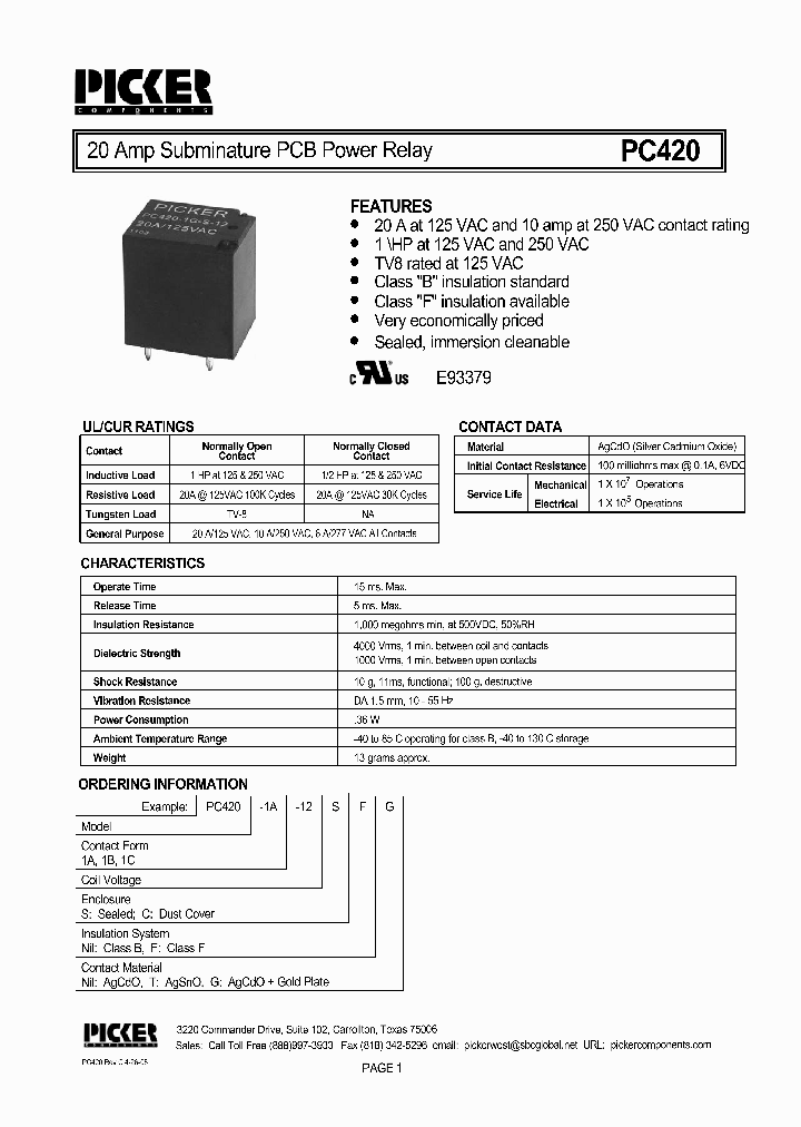 PC4201A-12CG_625585.PDF Datasheet