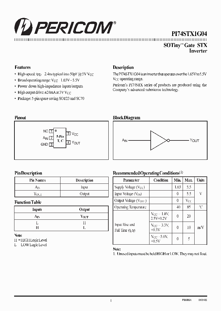 PI74STX1G04CX_657513.PDF Datasheet