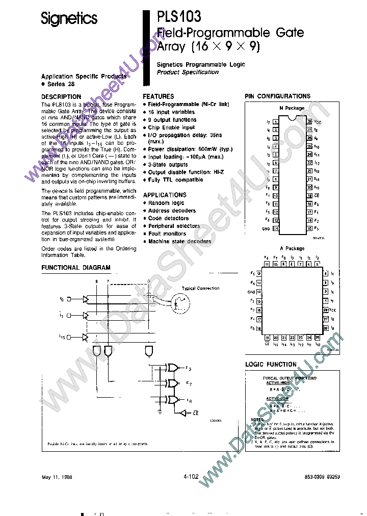 PLS103_1020529.PDF Datasheet