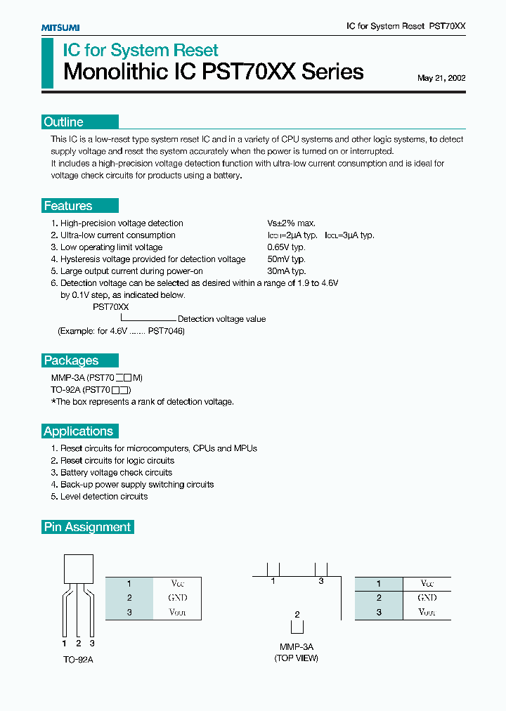 PST70XX_939944.PDF Datasheet