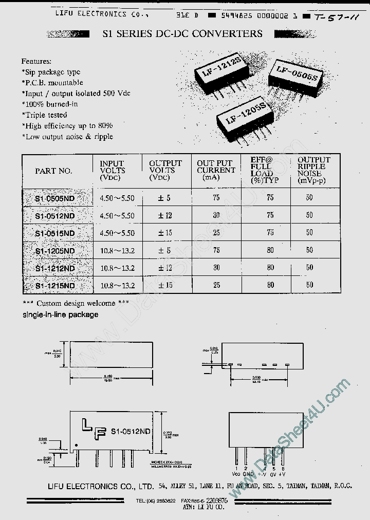 S1-0512ND_788607.PDF Datasheet