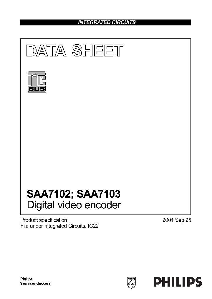 SAA7102_1021286.PDF Datasheet