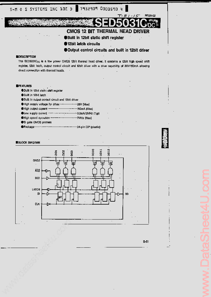 SED5031C_851564.PDF Datasheet