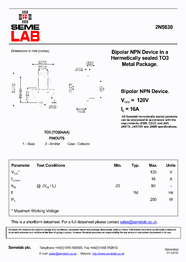 SF2N5630_824611.PDF Datasheet