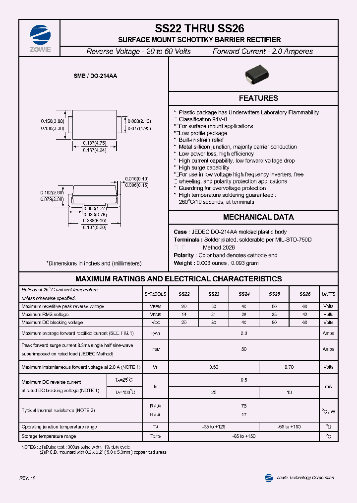 SS26_1009382.PDF Datasheet