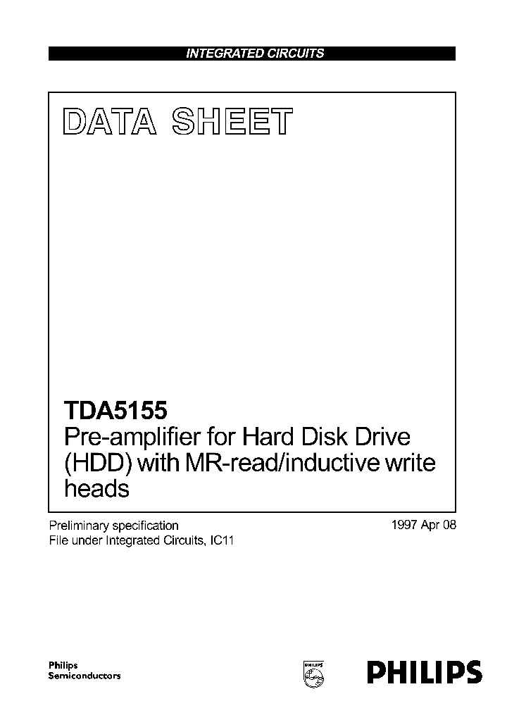 TDA5155_1117428.PDF Datasheet