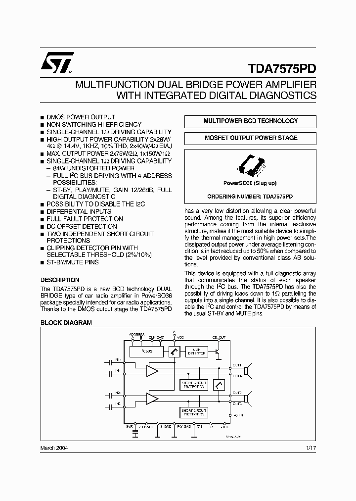 TDA7575PD_828134.PDF Datasheet