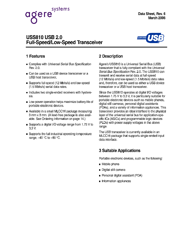 USS810_926725.PDF Datasheet