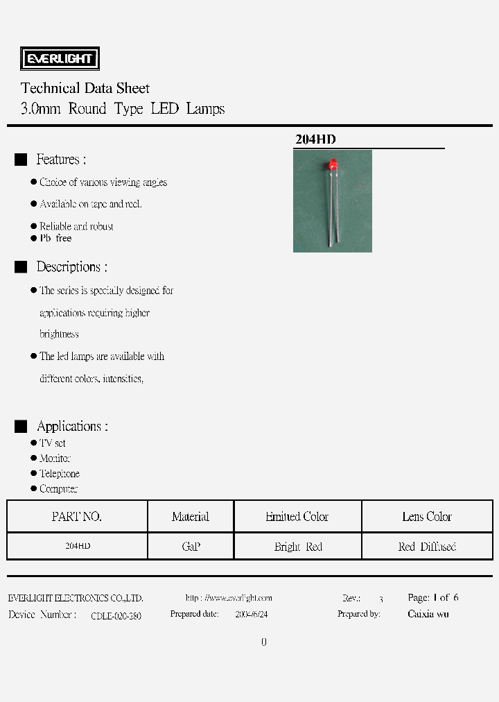 204HD_1192792.PDF Datasheet