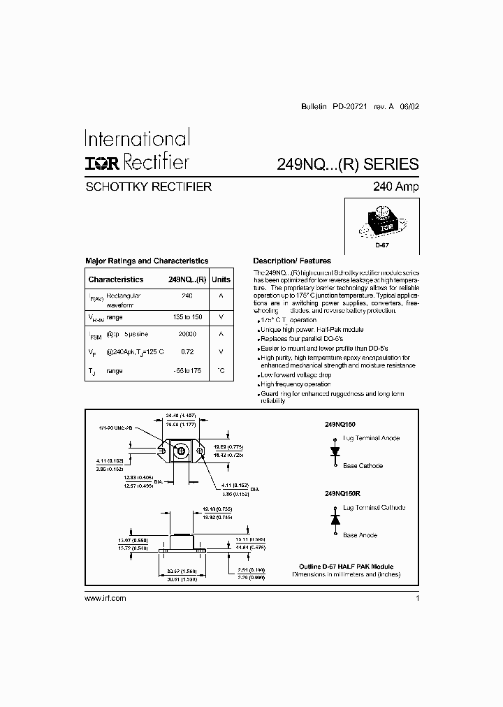 249NQ150R_1193085.PDF Datasheet