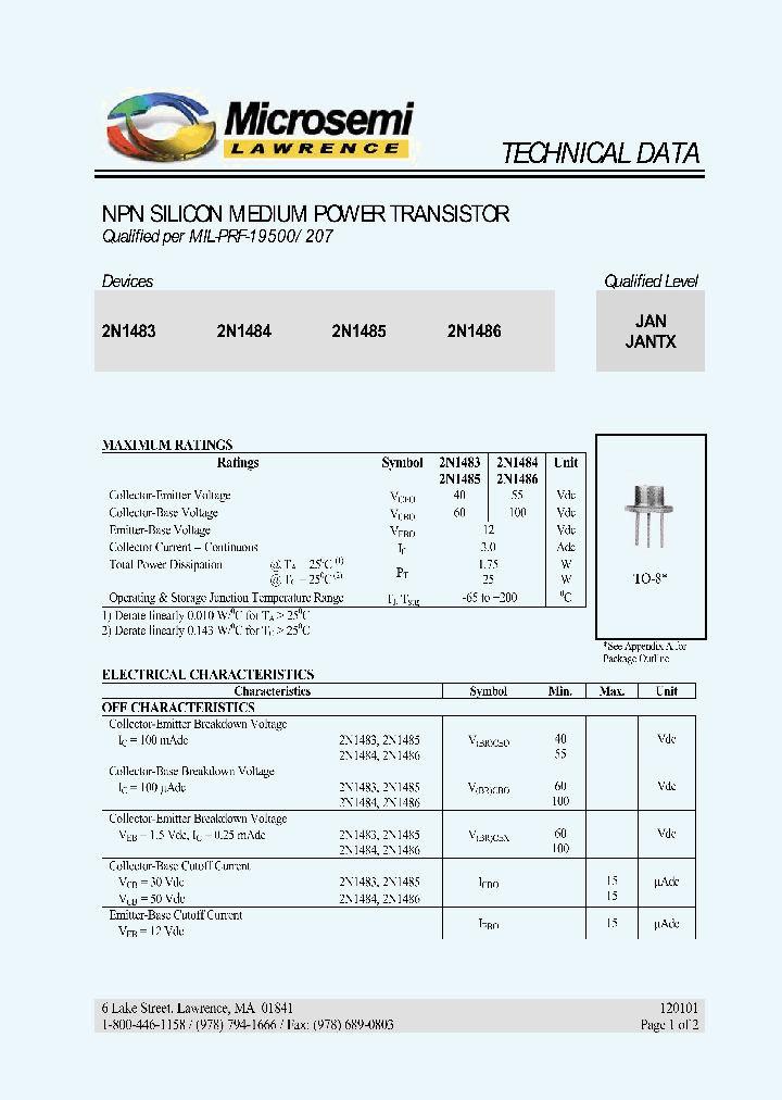 2N1483_1066084.PDF Datasheet