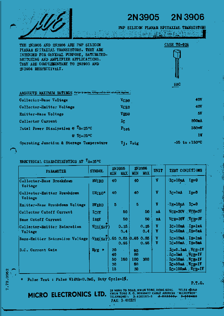 2N3906_1107957.PDF Datasheet