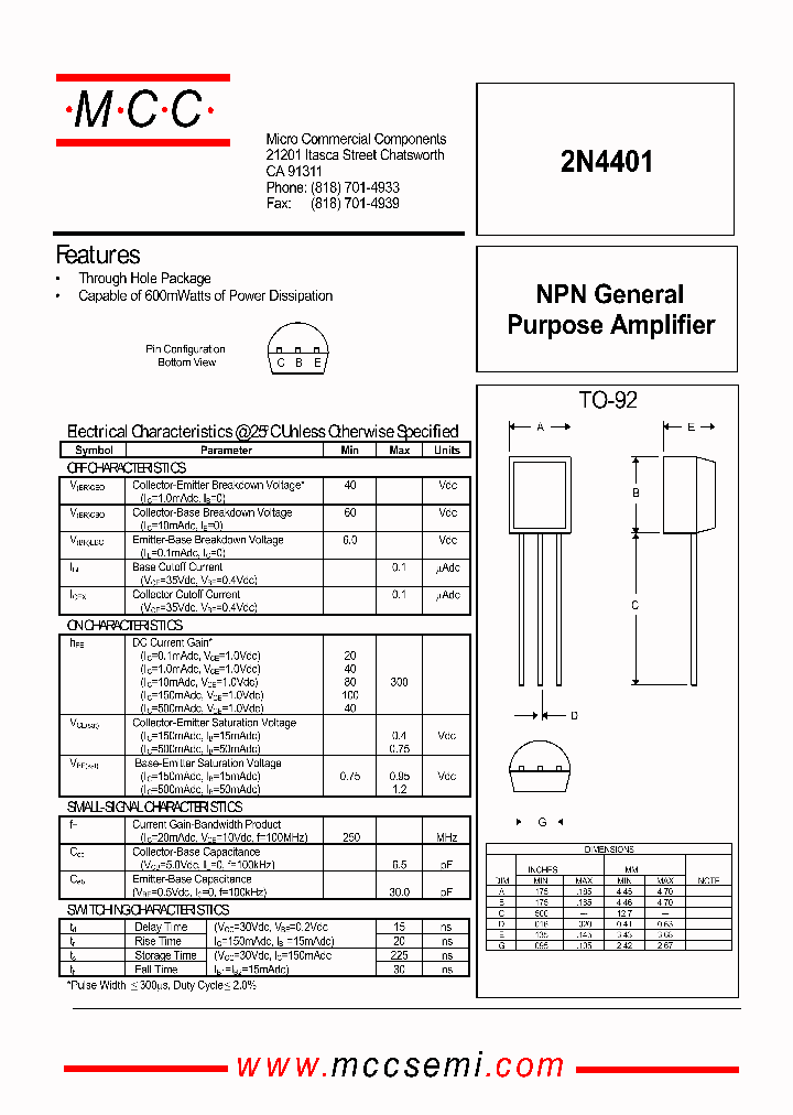 2N4401_1027154.PDF Datasheet