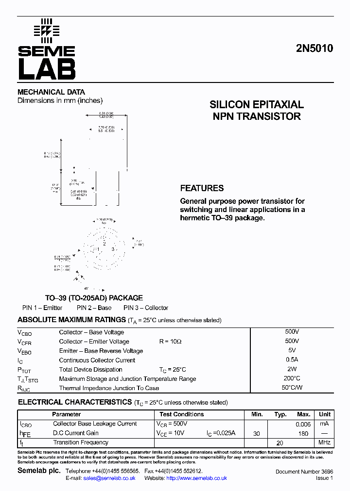 2N5010_1193969.PDF Datasheet