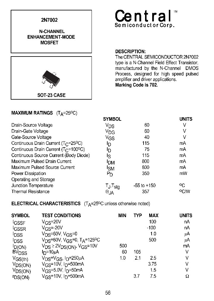 2N7002_1194397.PDF Datasheet