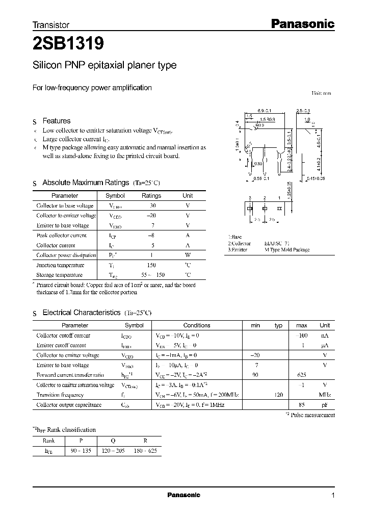 2SB1319_1195109.PDF Datasheet